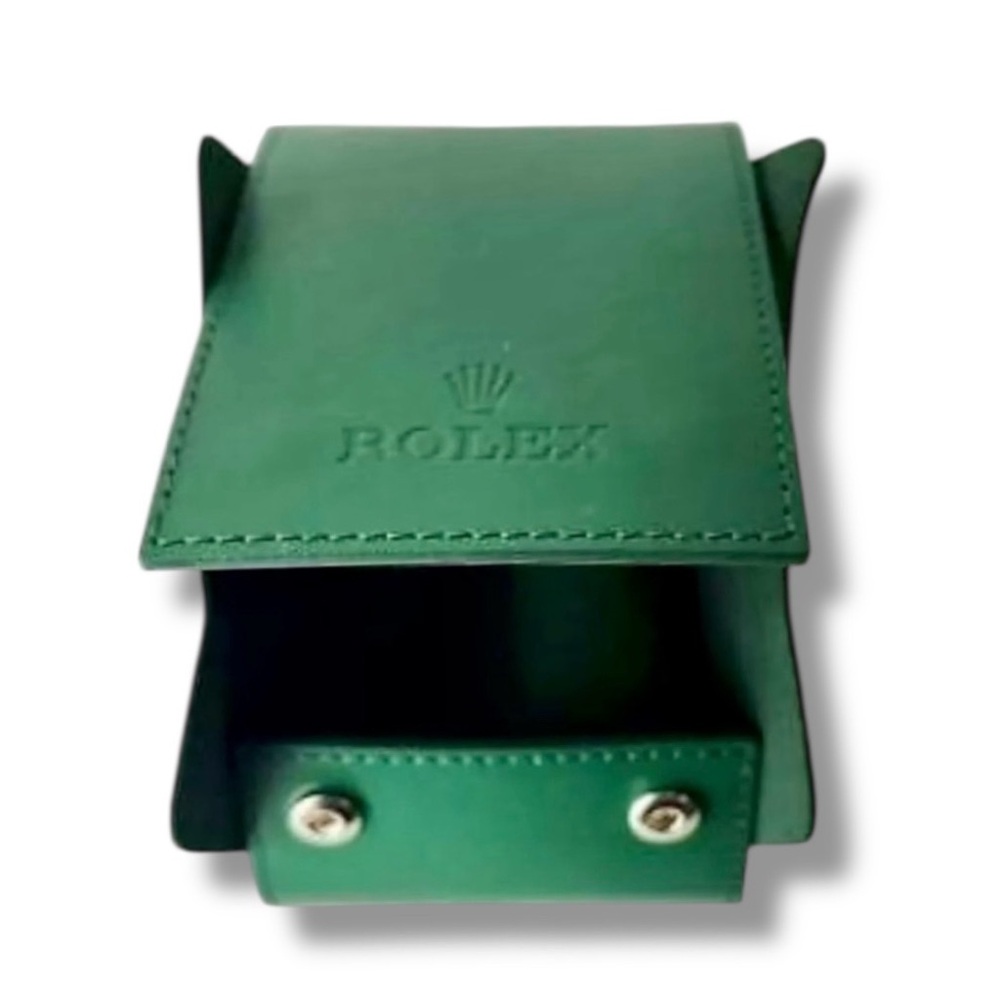 🆕💕ROLEX Soft Travel Watch Case Pouch Only • GREEN • UNISEX - Picture 3 of 8